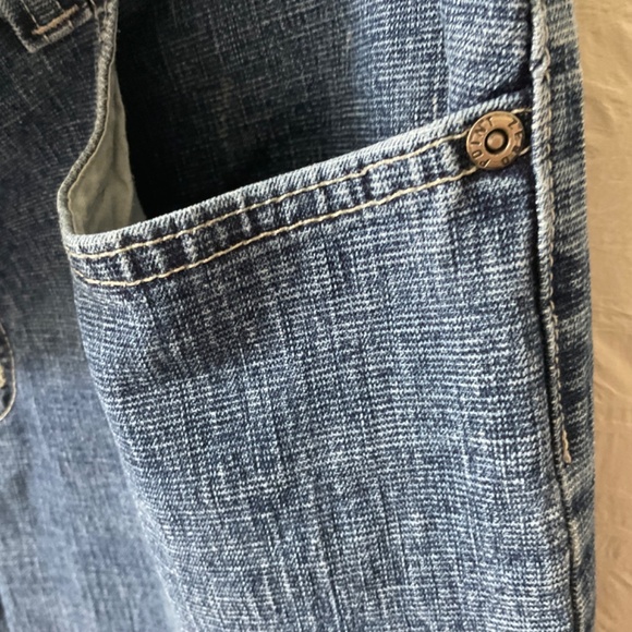 Point Zero Men’s Denim Jeans Stretch Cotton Straight Leg Zipper Fly 33 x 33.5” - Picture 5 of 10